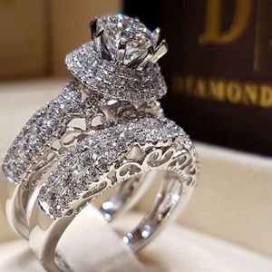 Sterling sliver engagement ring
